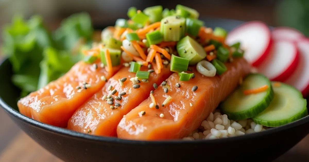 salmon bowls