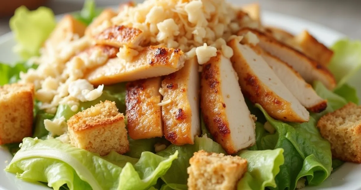chicken recipe for chicken caesar salad