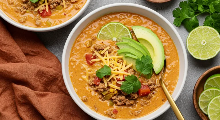 Creamy Taco Soup Recipe and Tips