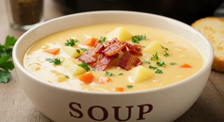 How to Make Crock Pot Cheesy Potato Soup Easily