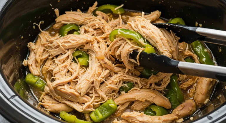 Delicious Crock Pot Mississippi Chicken with 5 Simple Ingredients