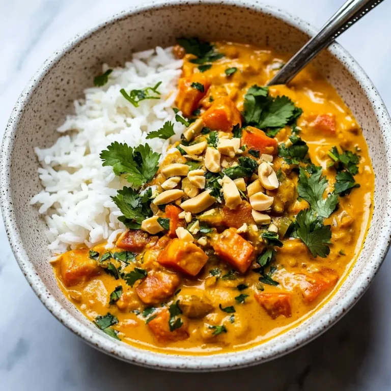 Discover the flavorful experience of a Thai curry peanut soup recipe thai