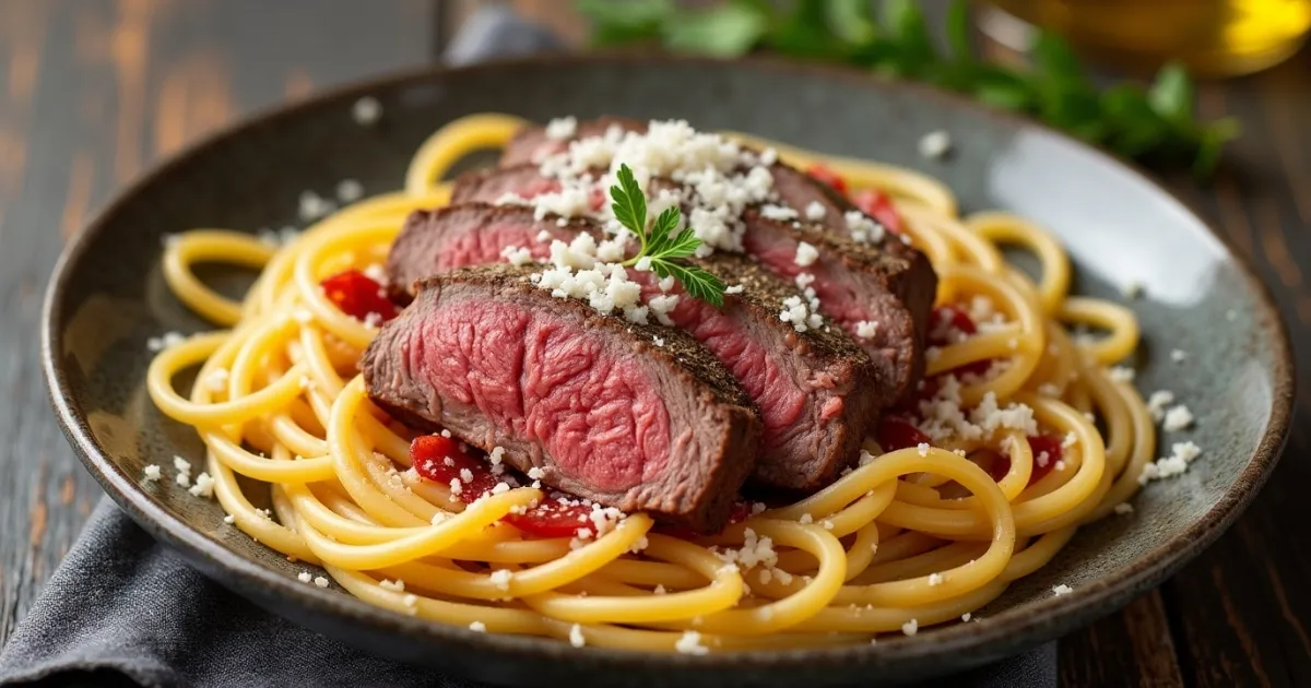 steak and pasta recipes