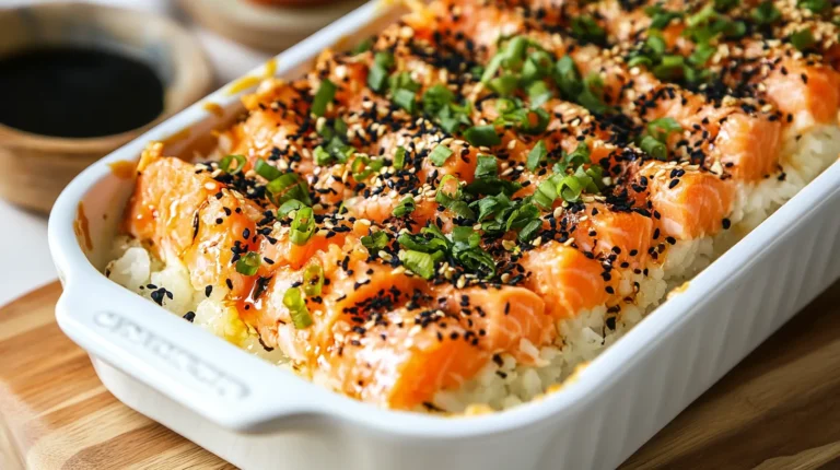 Ultimate Salmon Sushi Bake Recipe for Beginners