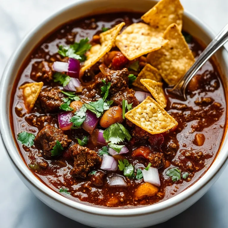 Hearty Steak Chili: A Comfort Food Classic