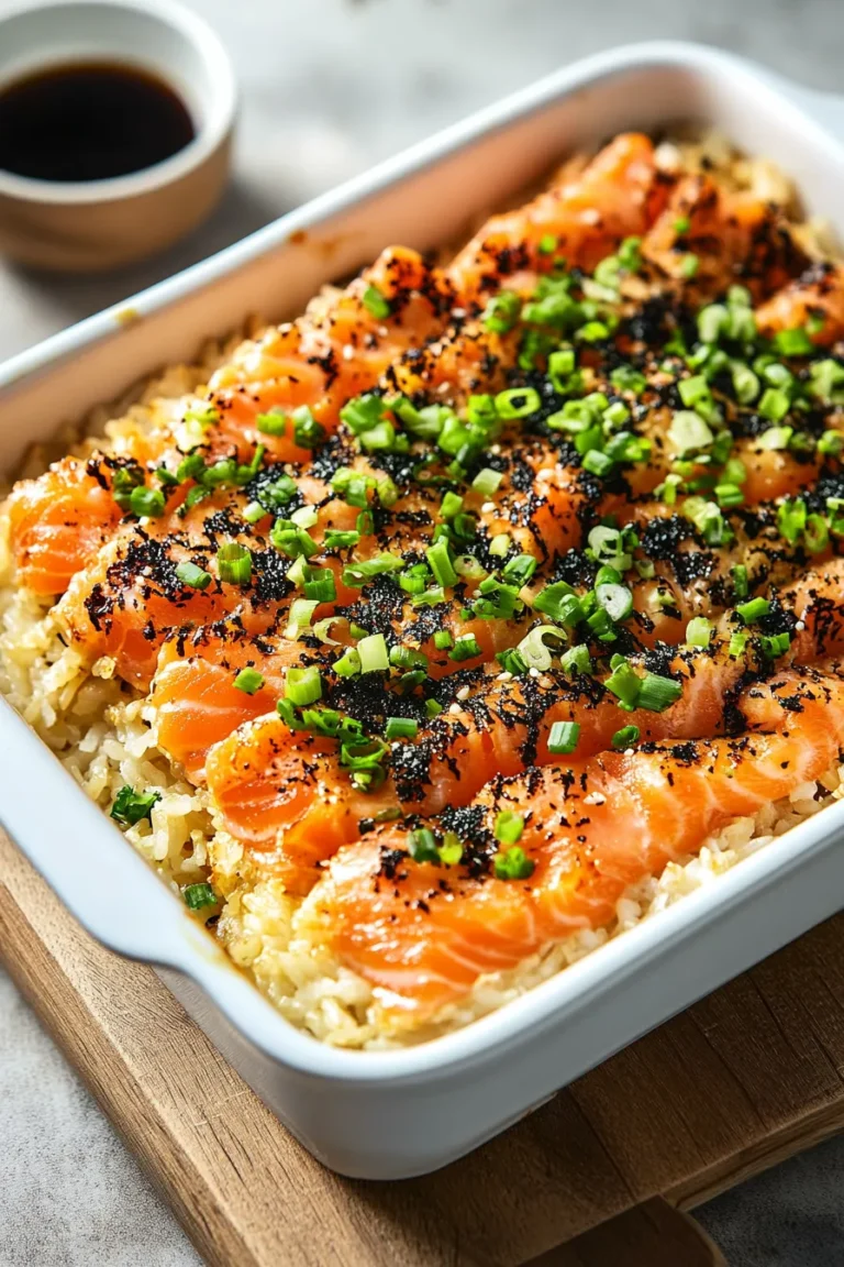 Irresistible Sushi Bake Recipe Salmon: 5 Simple Steps