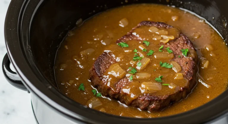 Cube Steak Recipes Crock Pot with Gravy