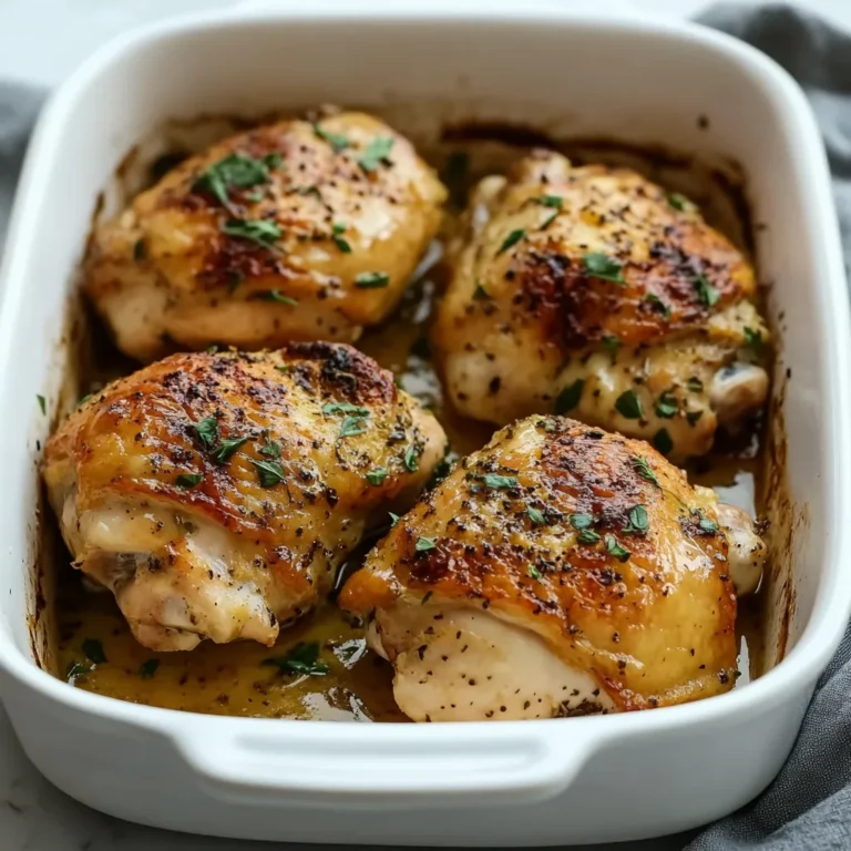 Simple Chicken Thigh Recipe Meal Prep: Quick & Easy!