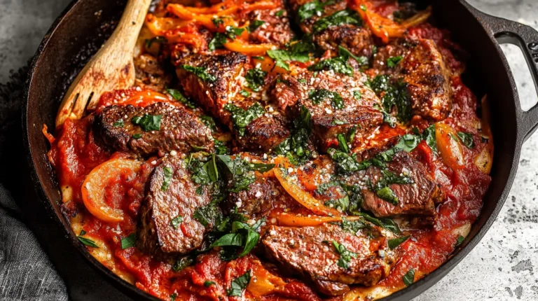 Classic Steak Pizzaiola Recipe: A Flavorful Italian Dish