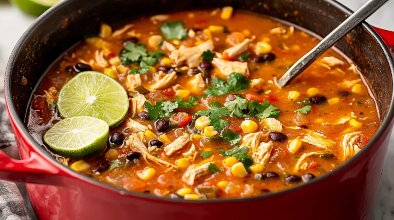Spark Recipes Chicken Taco Soup – Fast, Healthy & Delicious