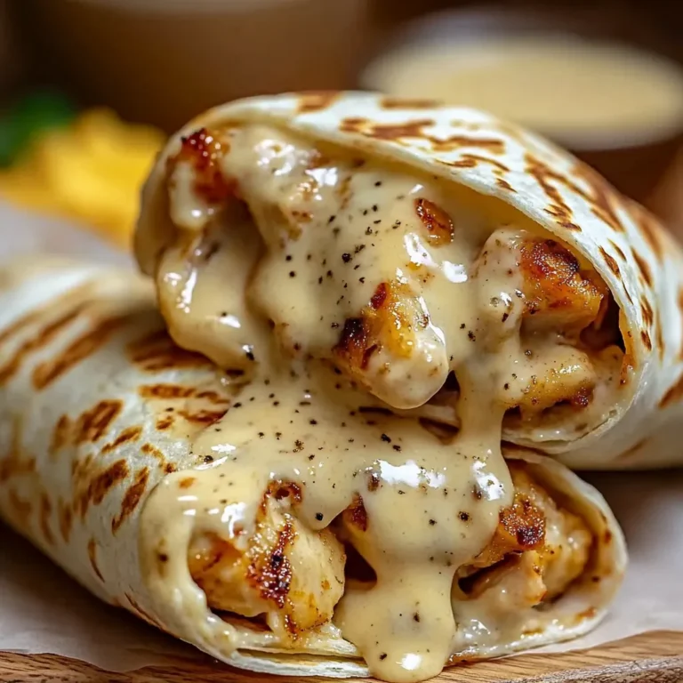 Cheesy Garlic Chicken Wraps: Easy, Melty, and Packed with Flavor