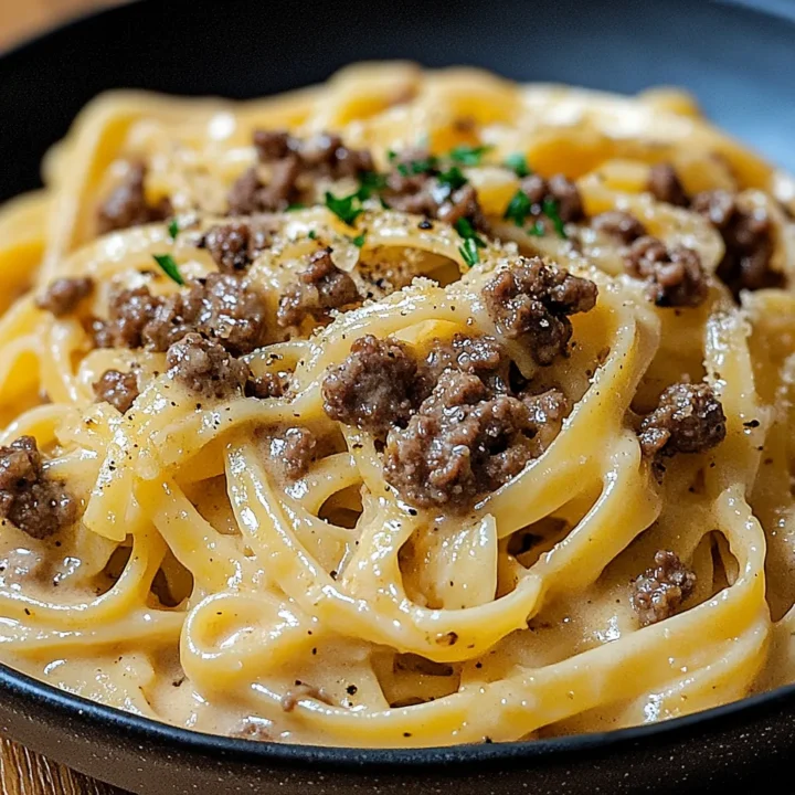 Delicious Creamy Beef Pasta Recipe