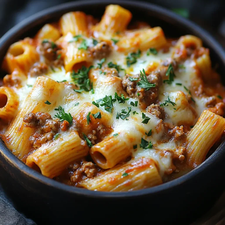 Ultimate Creamy Cheesy Baked Ziti