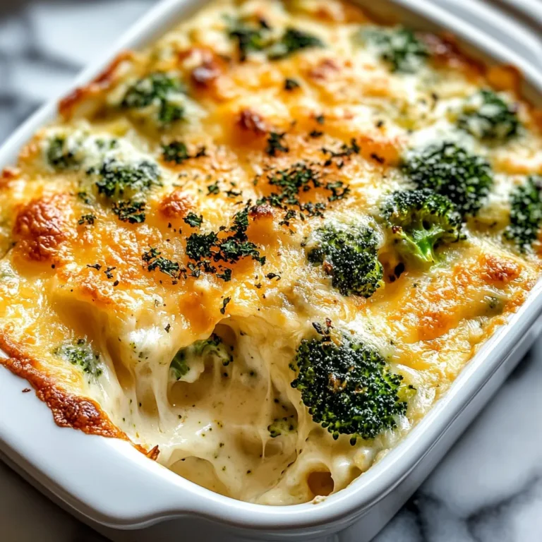 Delicious Creamy Chicken Broccoli Casserole