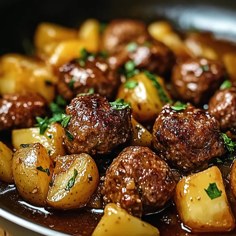 Crockpot Steak Bites and Potatoes