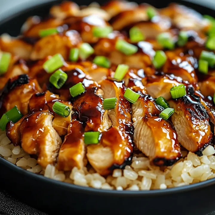 One-Pan Honey BBQ Chicken Rice