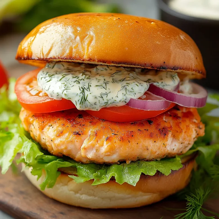 Delicious Salmon Burgers