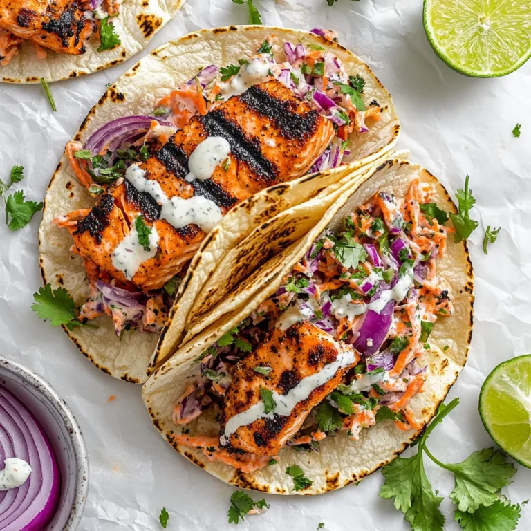 Easy and Flavorful Salmon Tacos