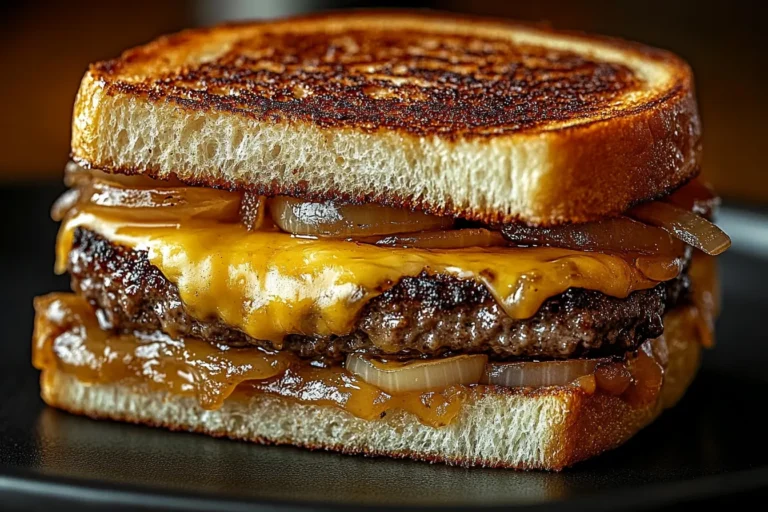 Savory Caramelized Onion Steak Sandwich