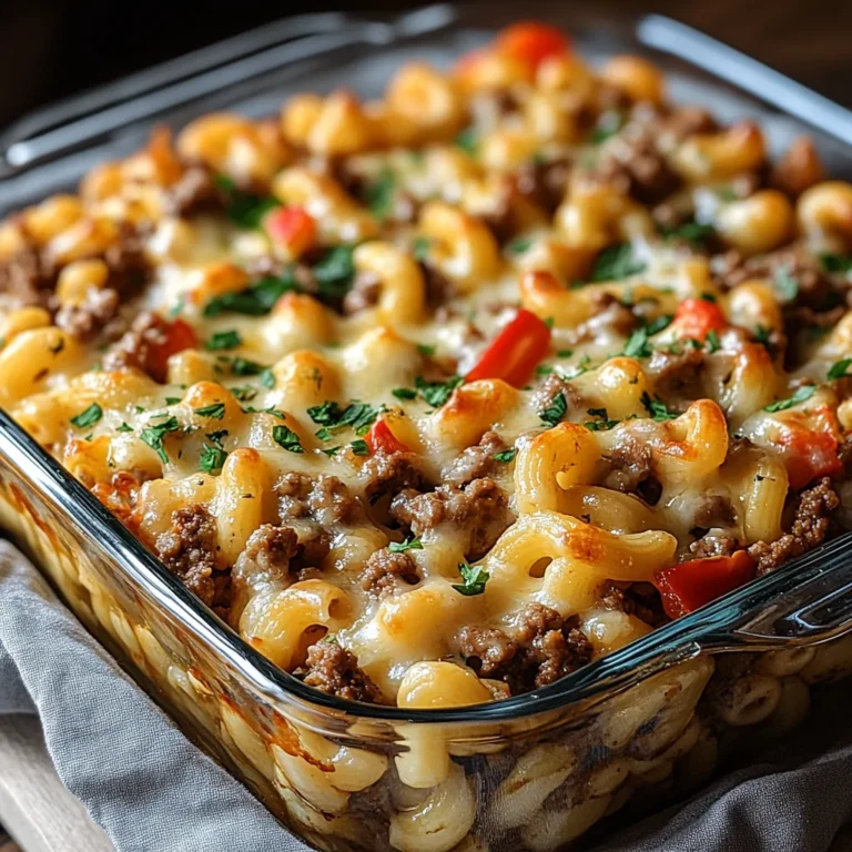 Easy Hamburger Casserole Recipes