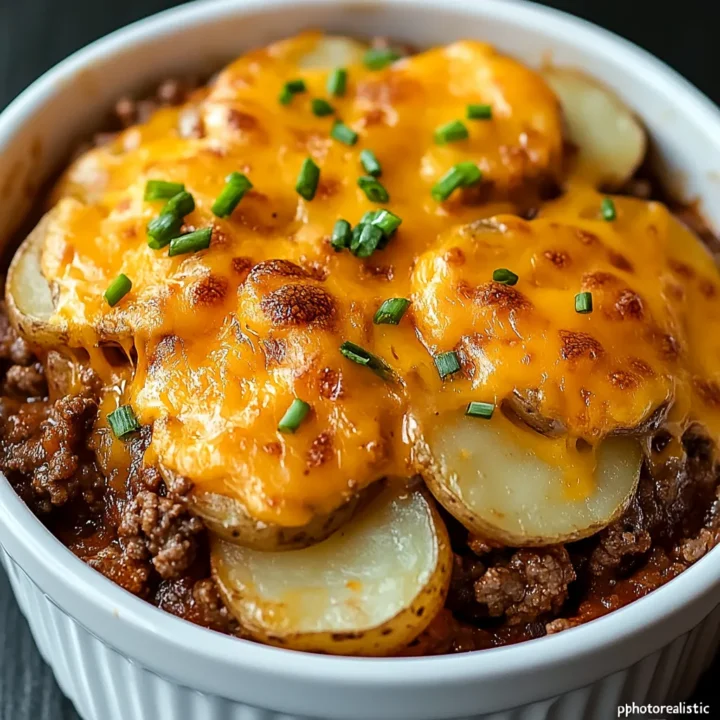 Easy Beef and Potato Casserole
