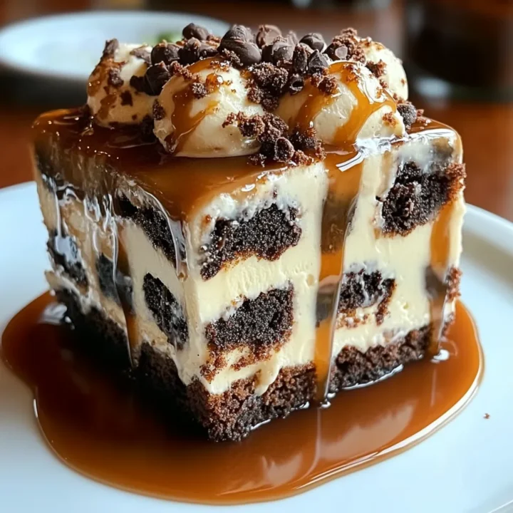 Delicious Caramel Toffee Crunch Cake