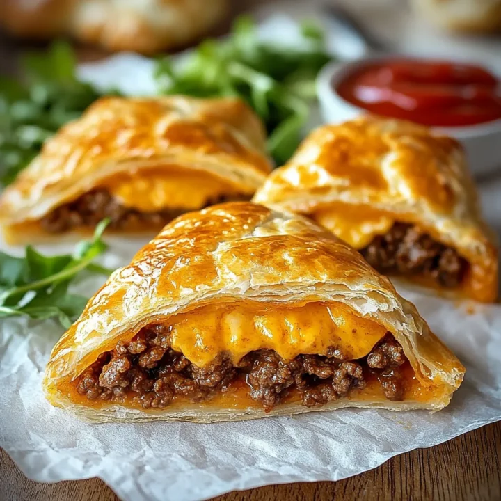 Easy Cheeseburger Pockets