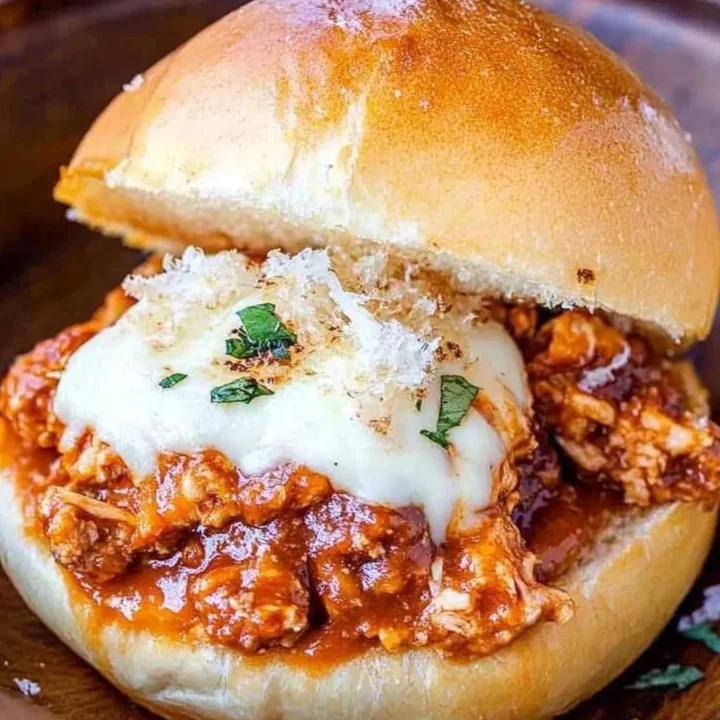 Easy Chicken Parmesan Sloppy Joes