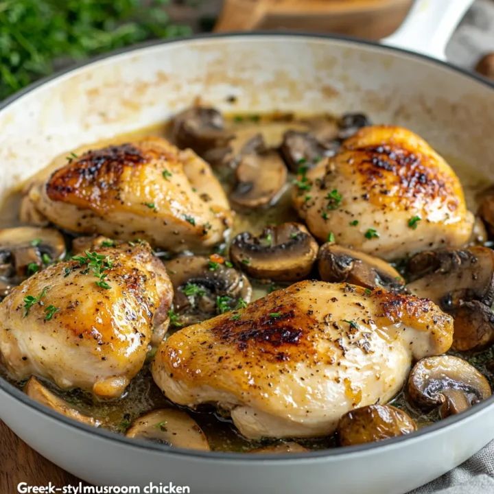 Delicious Chicken with Mushrooms