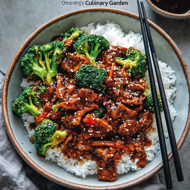 Easy Chinese Beef and Broccoli