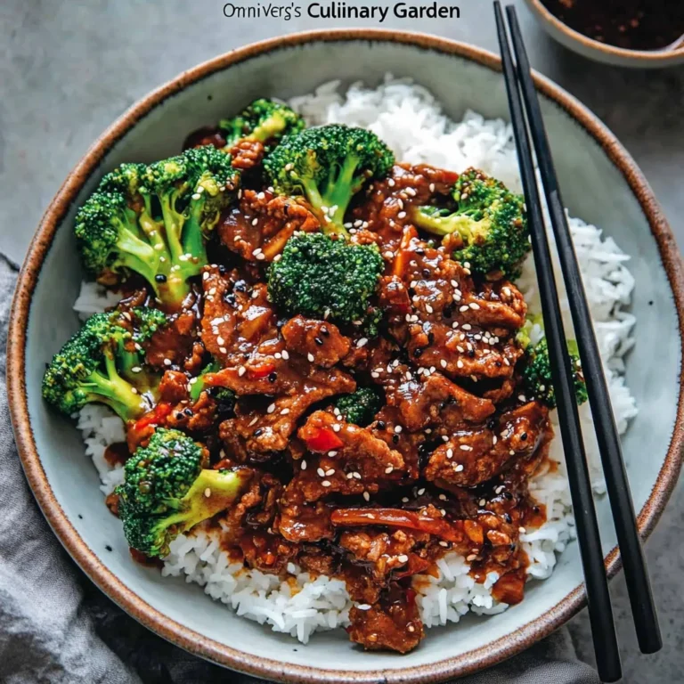 Easy Chinese Beef and Broccoli