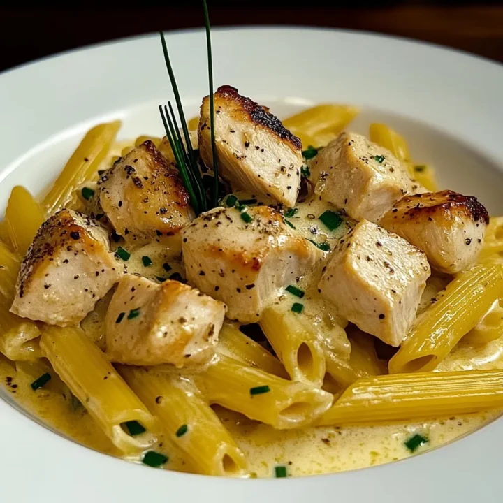 Garlic Butter Chicken Pasta