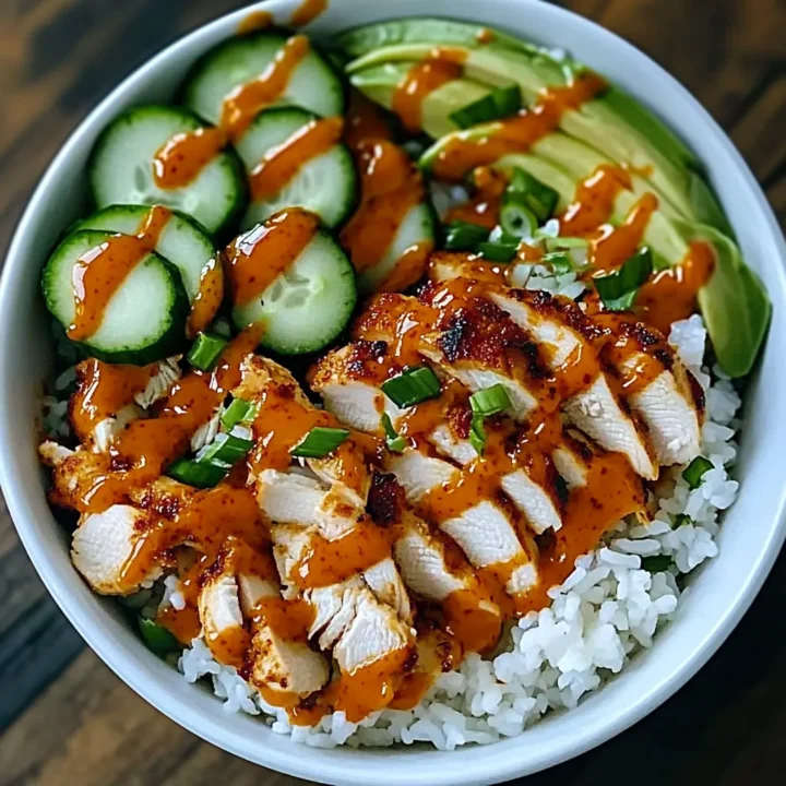 Spicy Bang Bang Chicken Bowl