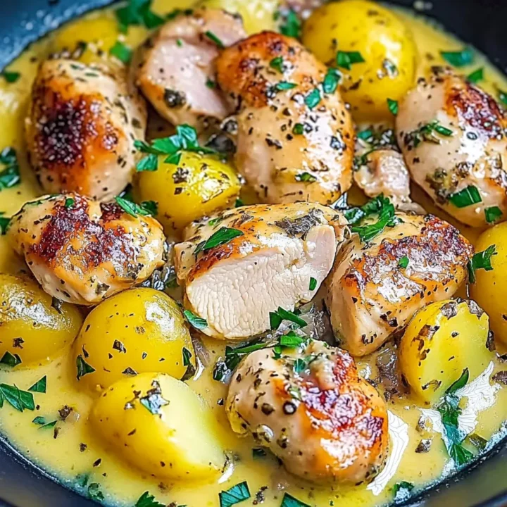 Garlic Parmesan Chicken and Potatoes