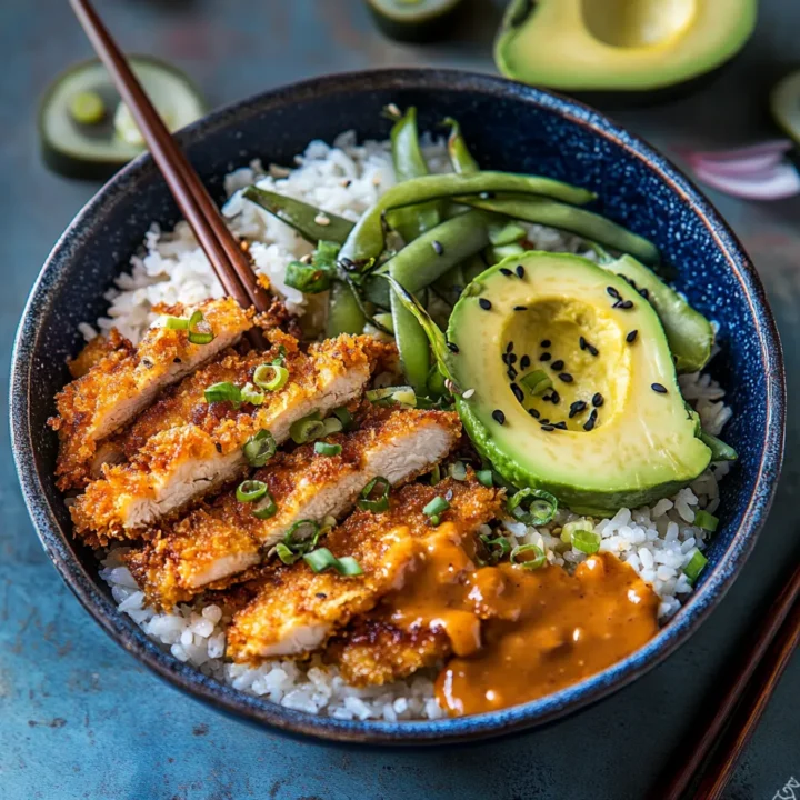 Crispy Chicken Katsu Bowls