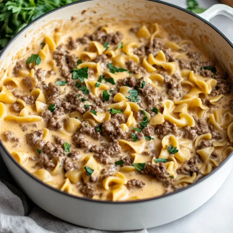 Easy One Pot Beef Stroganoff