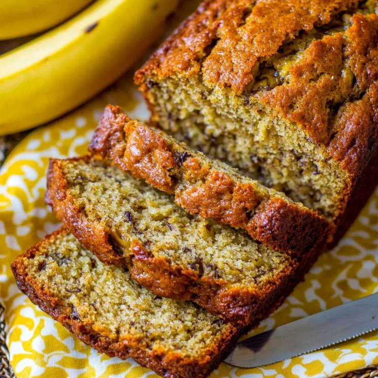 Easy Super Moist Banana Bread Recipe