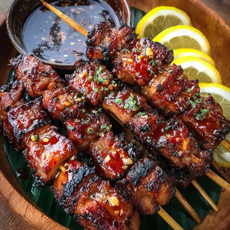Barbecue Skewers – Filipino Style