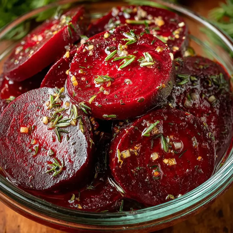 Homemade Pickled Beets Recipe